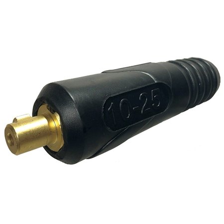 POWERWELD TIG Torch Dinse Adaptor, 9-Series/17-Series with Gas Through; 25mm PWTA917GT25
